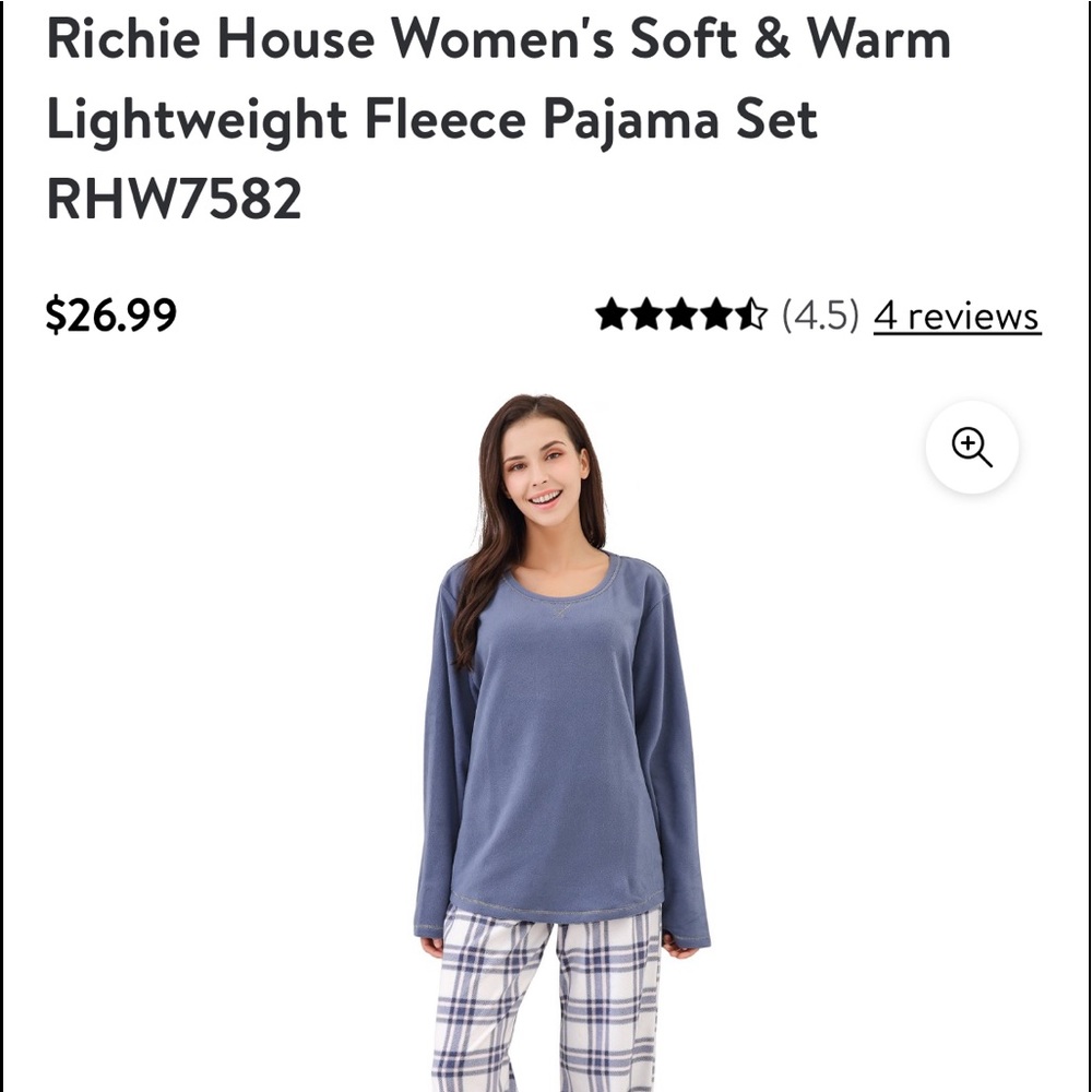 Flannel Plush Cozy Pajamas NWT